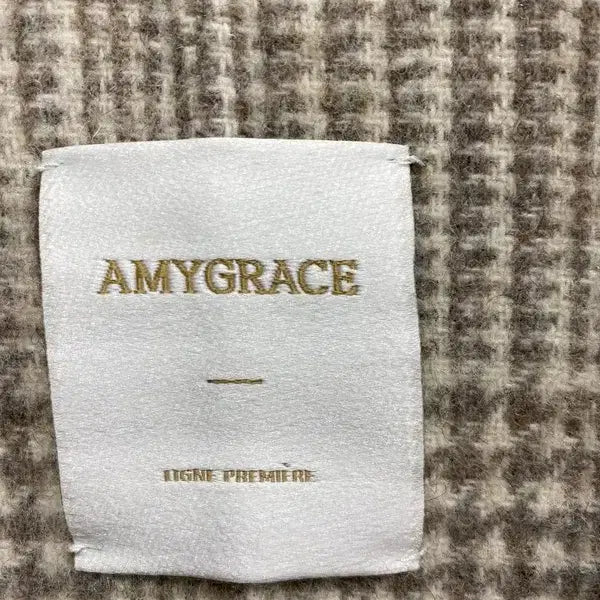 [BUNJANG] Amy Grace Check Wool Coat / 여F/에이미그레이스 체크 울 코트