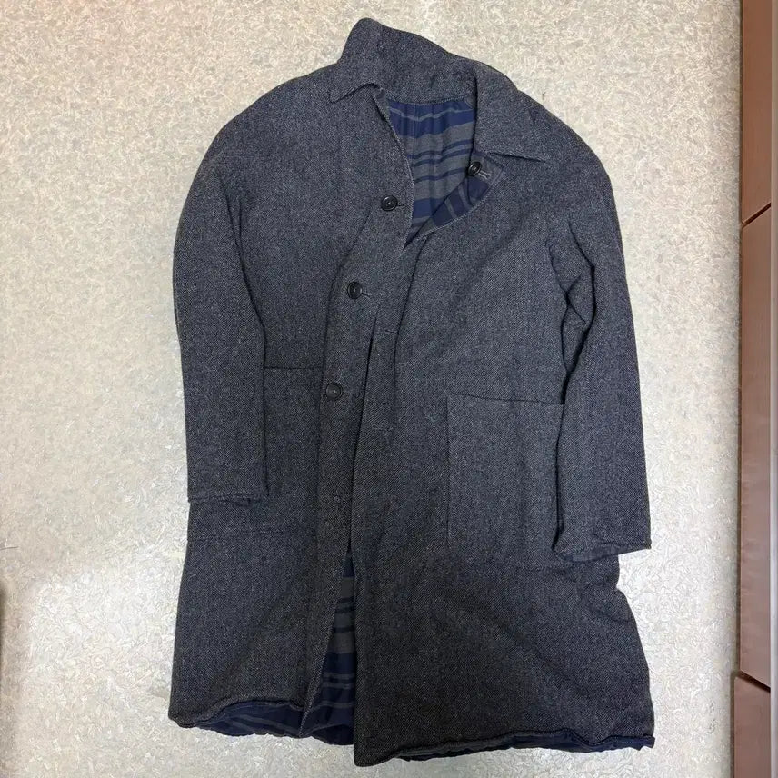 [BUNJANG] Engineered Garments Reversible Bal Coat Herringbone L / 엔지니어드 가먼츠 리버시블 발코트 헤링본 L