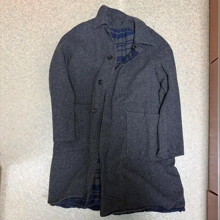 [BUNJANG] Engineered Garments Reversible Bal Coat Herringbone L / 엔지니어드 가먼츠 리버시블 발코트 헤링본 L