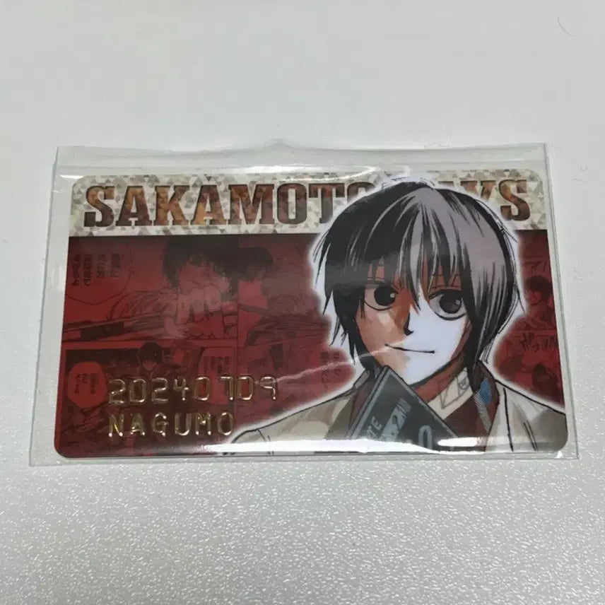 [BUNJANG] Sakamoto Days Nagumo Birthday Card / 사카모토 데이즈 사카데이 나구모 생일 버스데이 카드