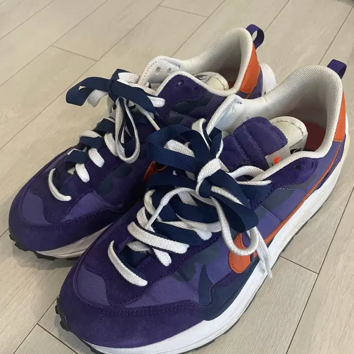 [BUNJANG] Nike Vaporwaffle Dark Iris Sneakers / 나이키 베이퍼와플 다크아이리스 265