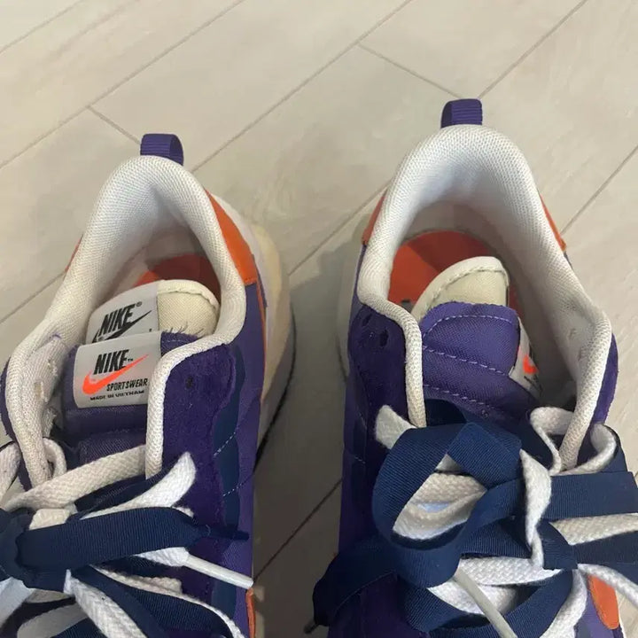 [BUNJANG] Nike Vaporwaffle Dark Iris Sneakers / 나이키 베이퍼와플 다크아이리스 265