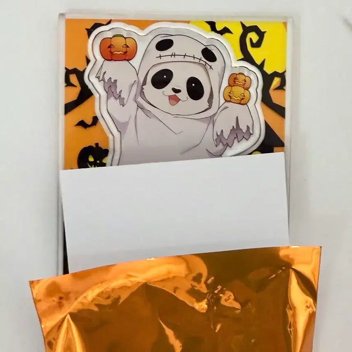 [BUNJANG] Jujutsu Kaisen Halloween Panda SD Acrylic Stand &amp; Keychain Bundle / 주술회전 할로윈 판다 SD 아크릴스탠드 (+판다키링)일괄