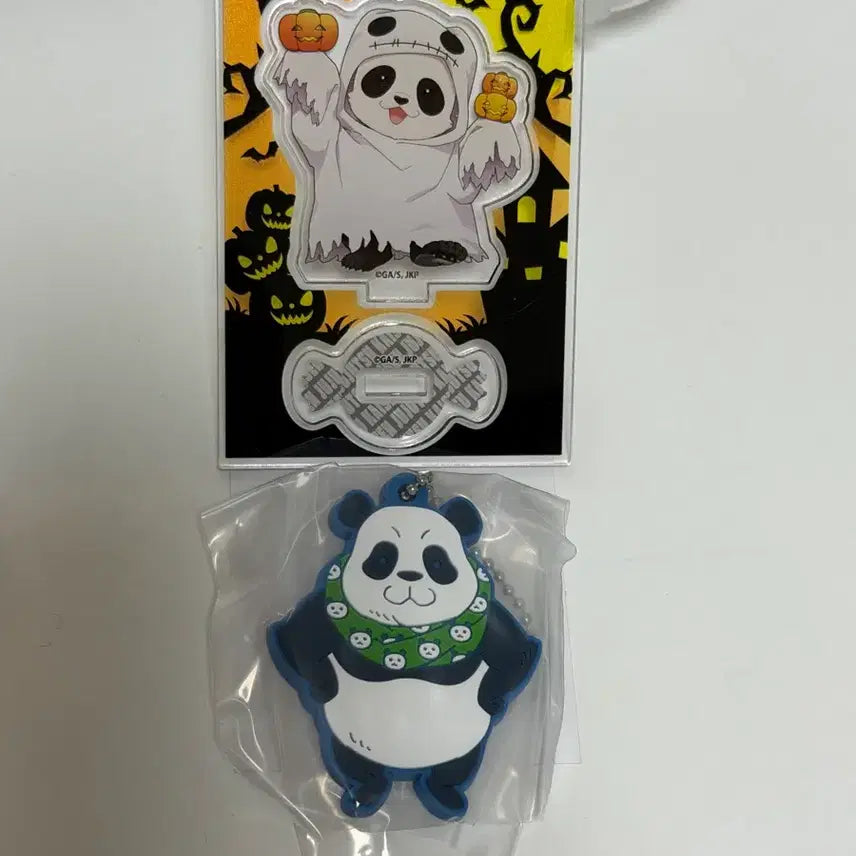 [BUNJANG] Jujutsu Kaisen Halloween Panda SD Acrylic Stand &amp; Keychain Bundle / 주술회전 할로윈 판다 SD 아크릴스탠드 (+판다키링)일괄