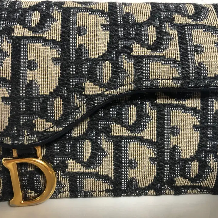 [BUNJANG] Dior Oblique Saddle Card Wallet / [A급/정품]디올 오블리크 새들 카드지갑 풀박스