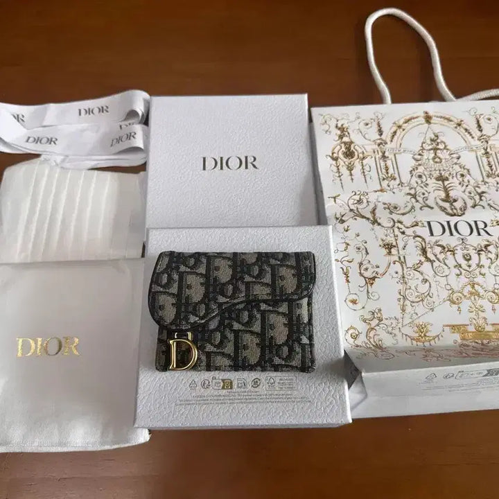 [BUNJANG] Dior Oblique Saddle Card Wallet / [A급/정품]디올 오블리크 새들 카드지갑 풀박스
