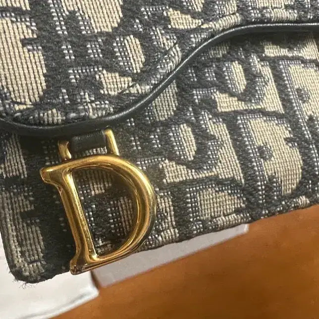 [BUNJANG] Dior Oblique Saddle Card Wallet / [A급/정품]디올 오블리크 새들 카드지갑 풀박스