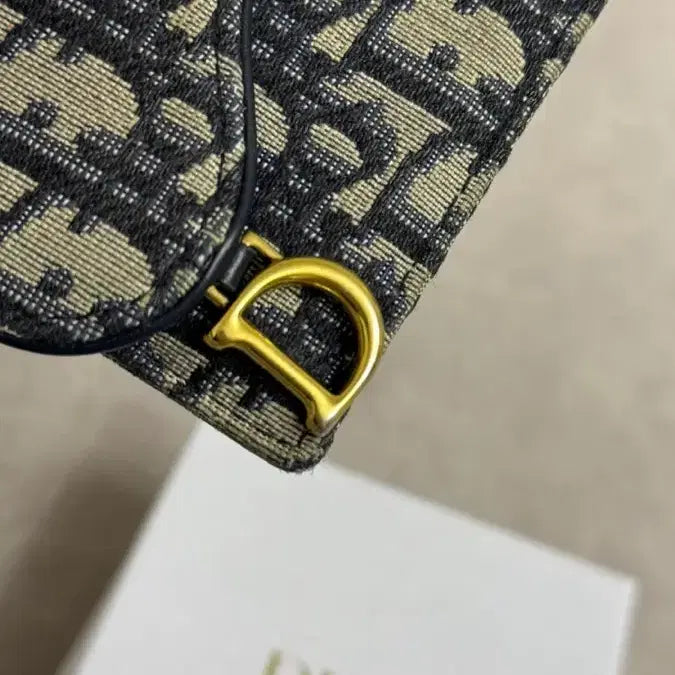 [BUNJANG] Dior Oblique Saddle Card Wallet / [A급/정품]디올 오블리크 새들 카드지갑 풀박스