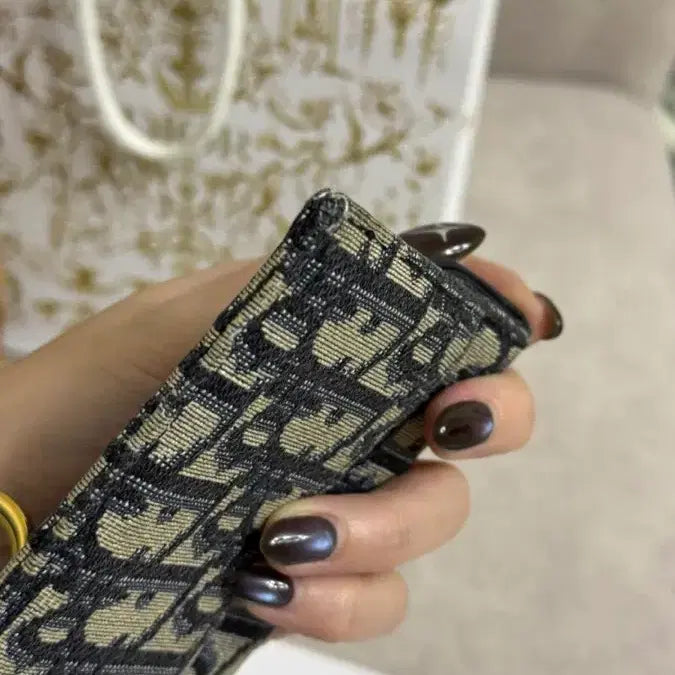 [BUNJANG] Dior Oblique Saddle Card Wallet / [A급/정품]디올 오블리크 새들 카드지갑 풀박스