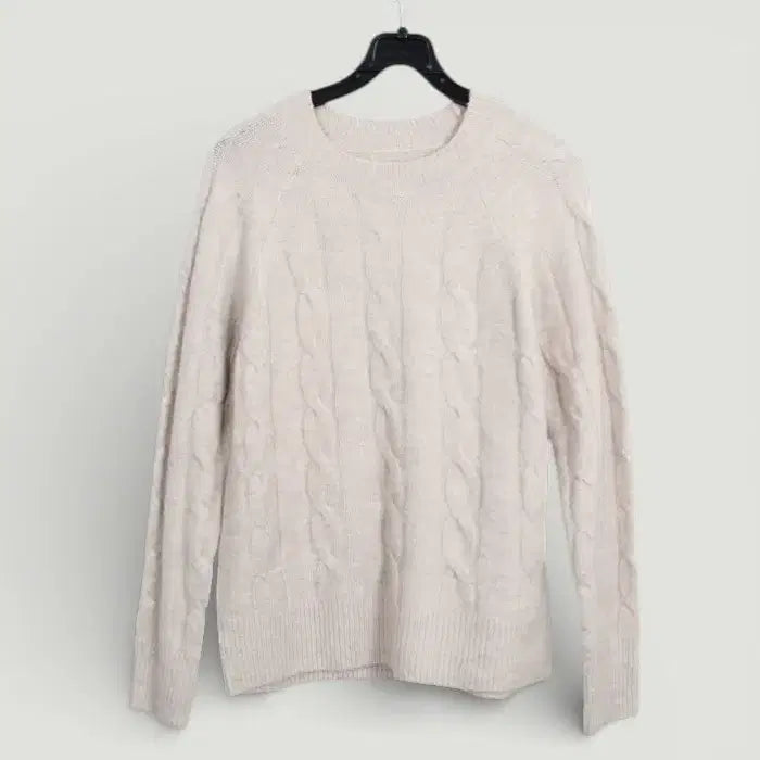 [BUNJANG] Georges Rech Wool Blend Cable Knit Sweater - Size 55 / 여성55 / 조르쥬레쉬 울블렌딩 꽈배기니트BG 26-39
