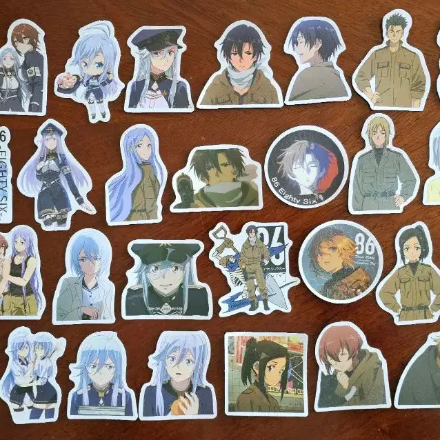 [BUNJANG] 86 Eighty-Six Sticker Set / 86 에이티식스 조각 스티커 판매합니다.