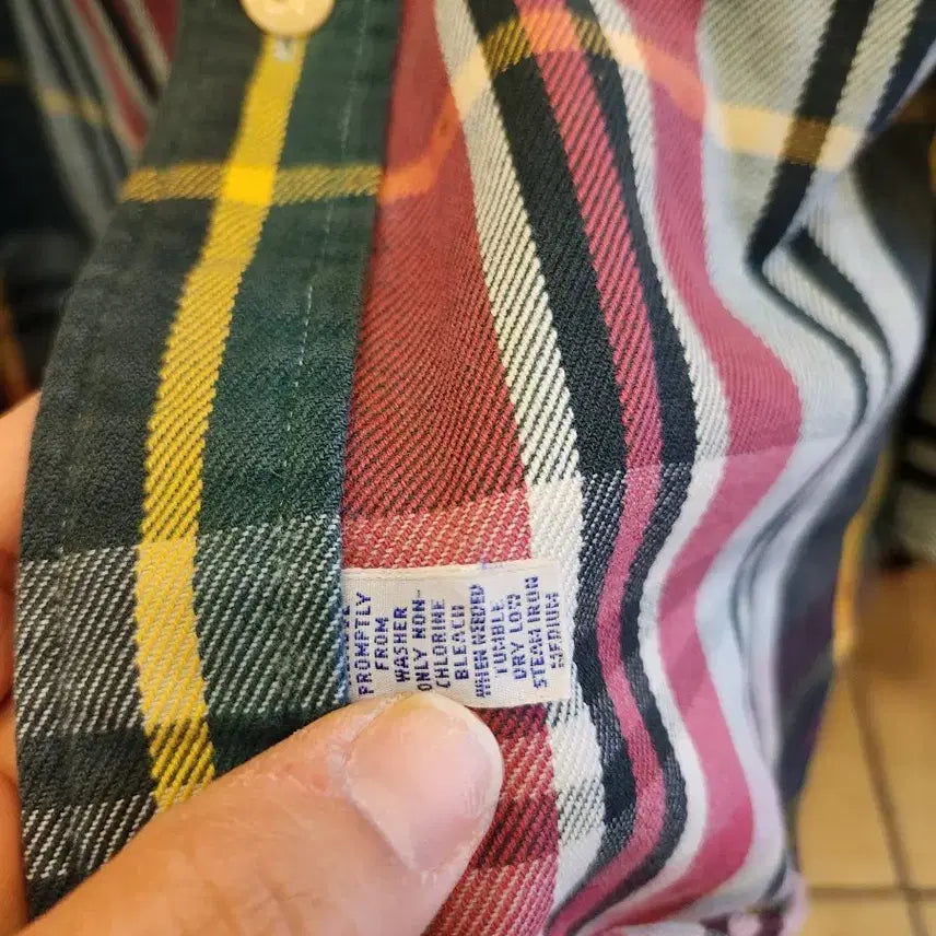 [BUNJANG] Polo Ralph Lauren Checkered Shirt / 폴로 랄프로렌 체크 셔츠