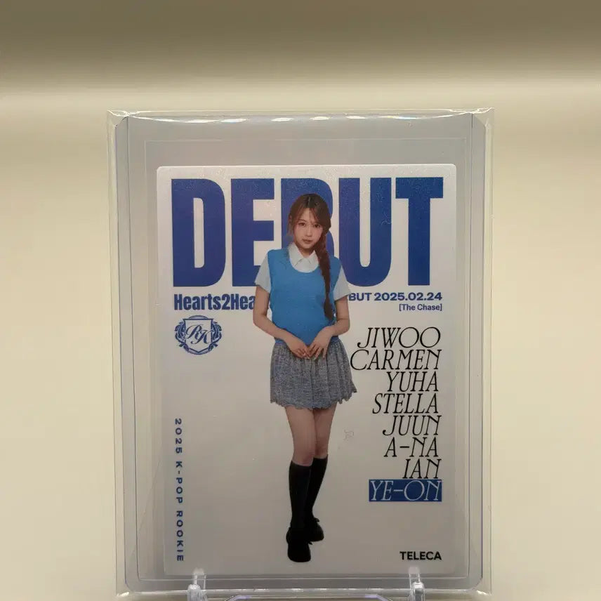 [BUNJANG] Tereca Hearts to Hearts Yaeon Debut Card / 테레카 하츠투하츠 예온 데뷔카드