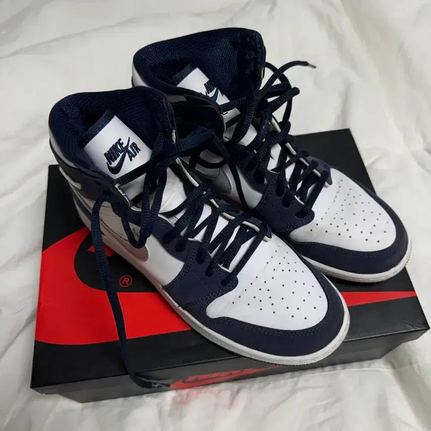 [BUNJANG] Jordan 1 Retro High OG CO.JP Midnight Navy / 240 (GS) 조던 1 레트로 하이 OG CO.JP 미드나잇 네이비
