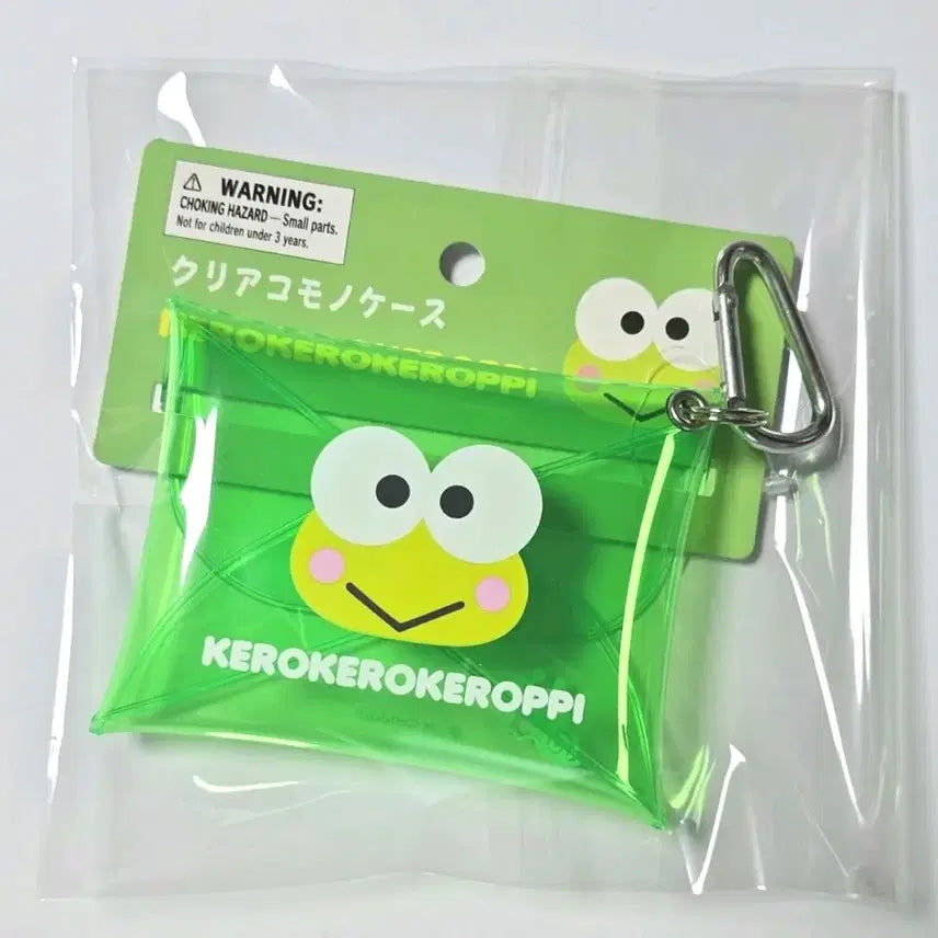 [BUNJANG] Sanrio Kerropi PVC Clear Pouch / 산리오 케로피 PVC 클리어 파우치