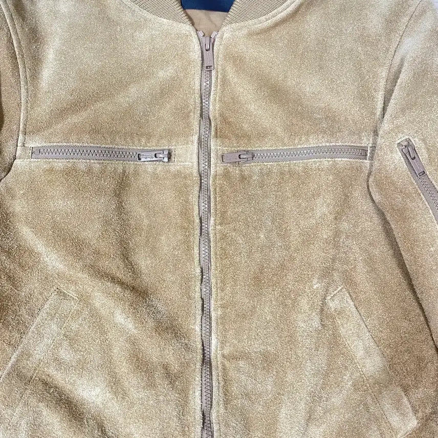 [BUNJANG] Undercover Kid Milli Suede Blouson Jacket / 키드밀리 착용 Undercover 언더커버 스웨이드 블루종 자켓