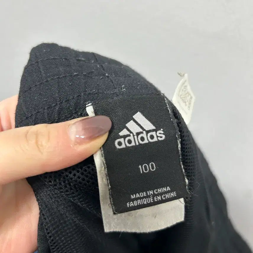 [SOLD OUT] 아디다스 삼선 7부 트레이닝 반바지 블랙 100사이즈
