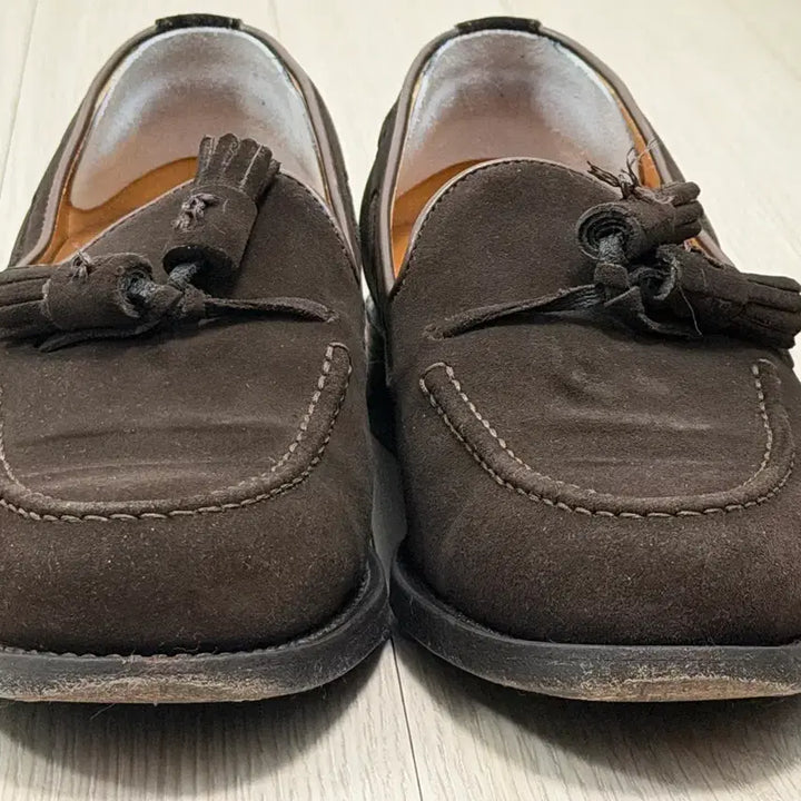 [BUNJANG] Berwick 8491 Dark Brown Tassel Loafers / 버윅 8491 다크 브라운 태슬 로퍼