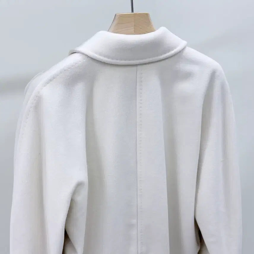 [BUNJANG] Max Mara Wool Cashmere Double Coat Jacket / [S+급/38] 막스마라 울 캐시미어 더블 코트 자켓 화이트