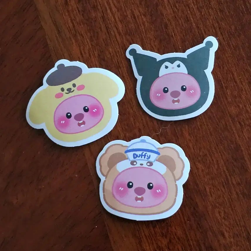 [BUNJANG] Zanmang Loopy Sticker Bundle Set / 잔망루피 조각 스티커 일괄 판매합니다.