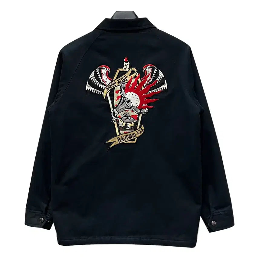 [BUNJANG] Buried Alive x Bastard Quilted Coach Jacket / 베리드 얼라이브 x 바스타드 누빔 코치 자켓 M