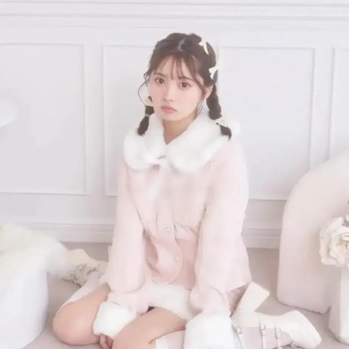 [BUNJANG] Honey Cinnamon Tweed Set Pink Subculture Outfit / 허니시나몬 트위드셋업 핑크 양산형 지뢰계 양지뢰 서브컬쳐