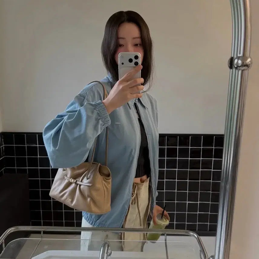 [BUNJANG] PRD Gabardine Blouson Jacket / PRD 개버딘 블루종 / 2color