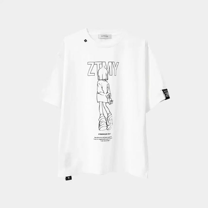 [BUNJANG] ZUTOMAYO Re:Re:ZTMY NIRA Tee White XL / 즛토마요 Re:Re:ZTMY NIRA Tee (White) XL
