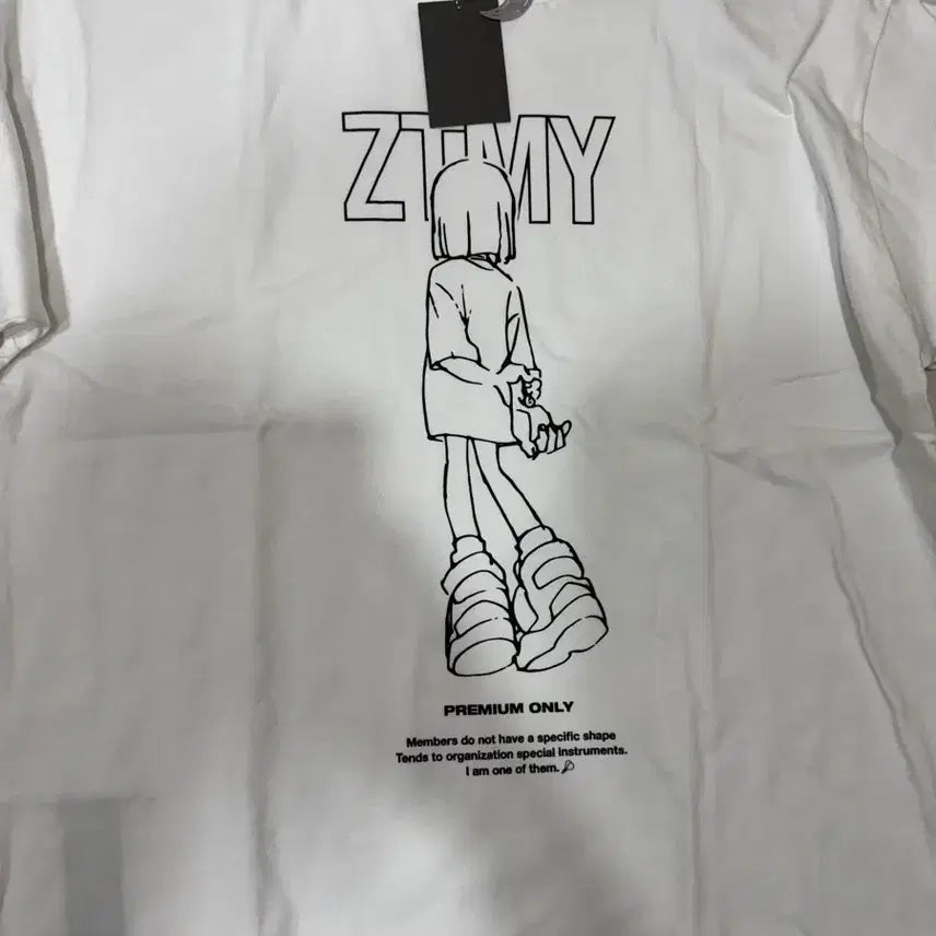 [BUNJANG] ZUTOMAYO Re:Re:ZTMY NIRA Tee White XL / 즛토마요 Re:Re:ZTMY NIRA Tee (White) XL