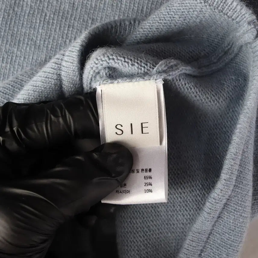 [BUNJANG] SIE Cashmere Blend Sleeveless Knit Blue / 시에 SIE 캐시미어 블렌드 아르 슬리브리스 니트 블루