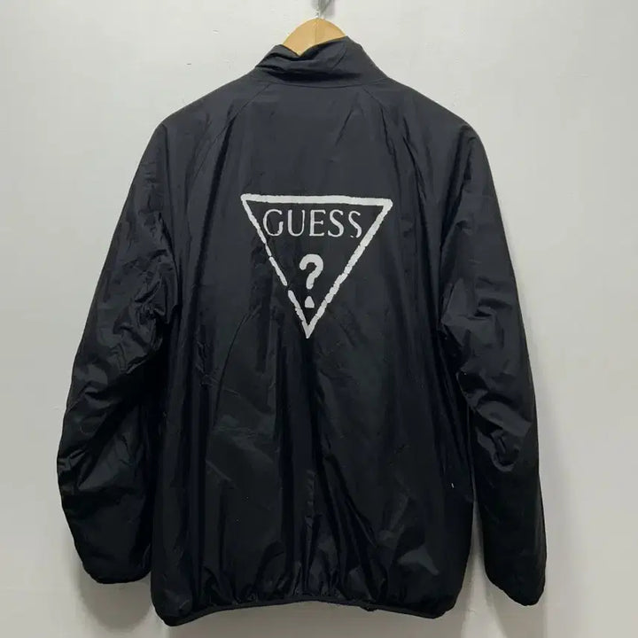 [BUNJANG] Guess Black Reversible Fleece Jacket L / 게스 블랙 뽀글이 플리스 양면 리버시버블 점퍼 L