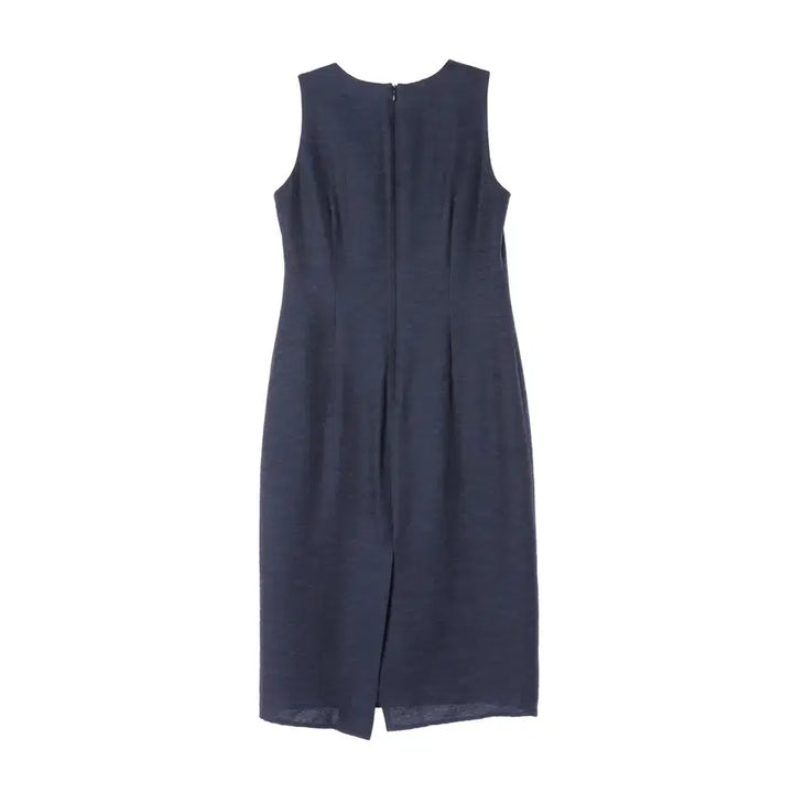 [BUNJANG] SIE Sleeveless Long Dress Navy / 시에 SIE 슬리브리스 롱 원피스 네이비
