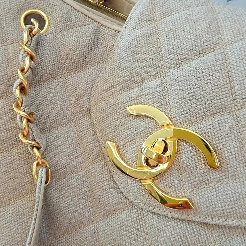 [BUNJANG] Chanel Supermodel Fabric Handbag / 샤넬 슈퍼모델백 패브릭