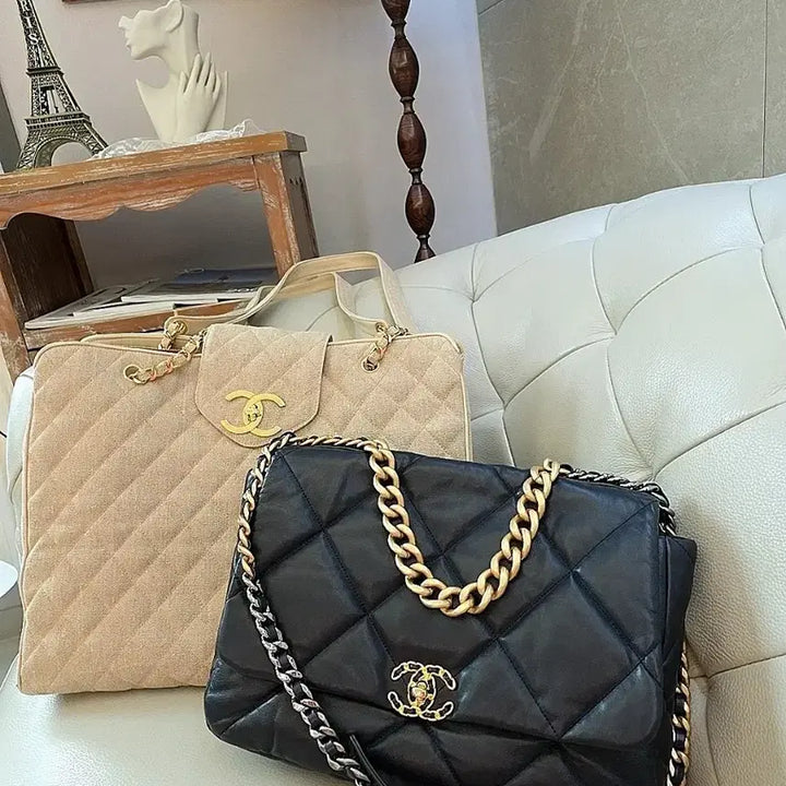 [BUNJANG] Chanel Supermodel Fabric Handbag / 샤넬 슈퍼모델백 패브릭