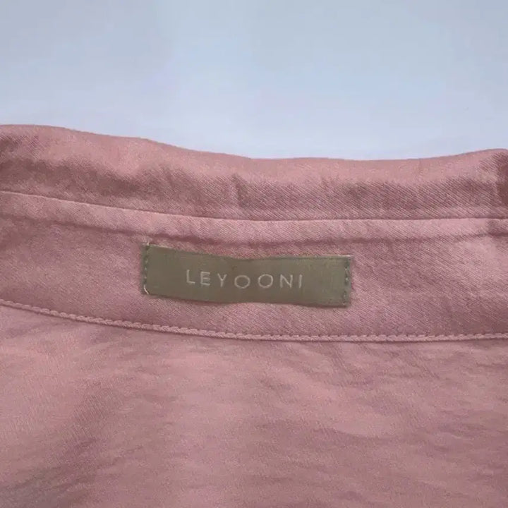 [BUNJANG] LEYOONI Peach Pink Loose Fit Shirt / LEYOONI 피치핑크 루즈핏 셔츠 / 여리핏 데일리 블라우스