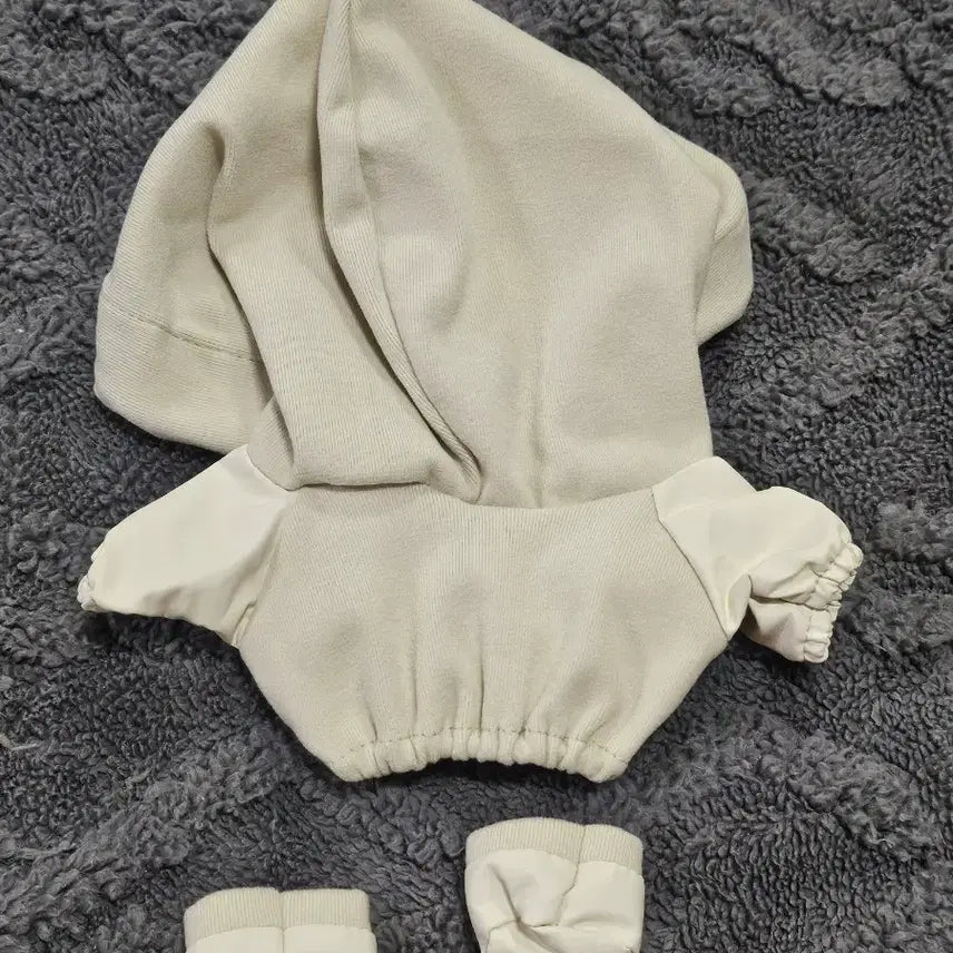 [BUNJANG] 20cm Doll Bear Hoodie Set / 20cm 솜인형옷 베어후드 세트
