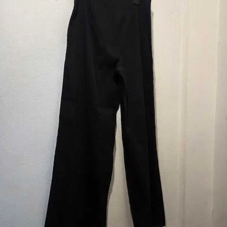 [BUNJANG] Theory Black Linen Wide Pants / 띠어리 블랙 린넨 와이드 팬츠 여성 바지
