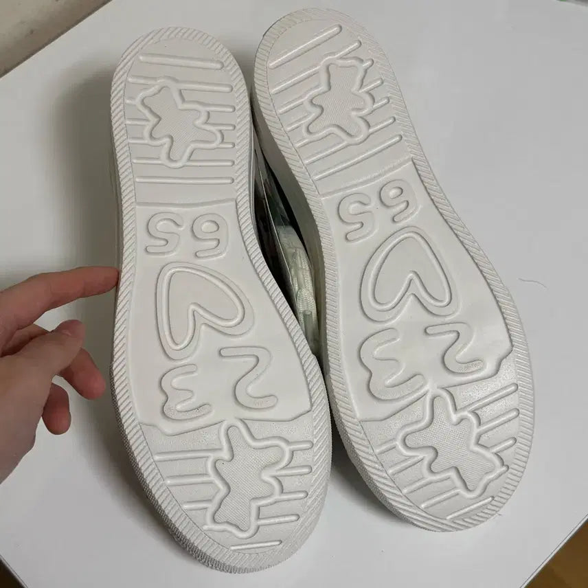 [BUNJANG] 23.65 Verylight White Sneakers / 23.65 Verylight 흰색 스니커즈 새상품