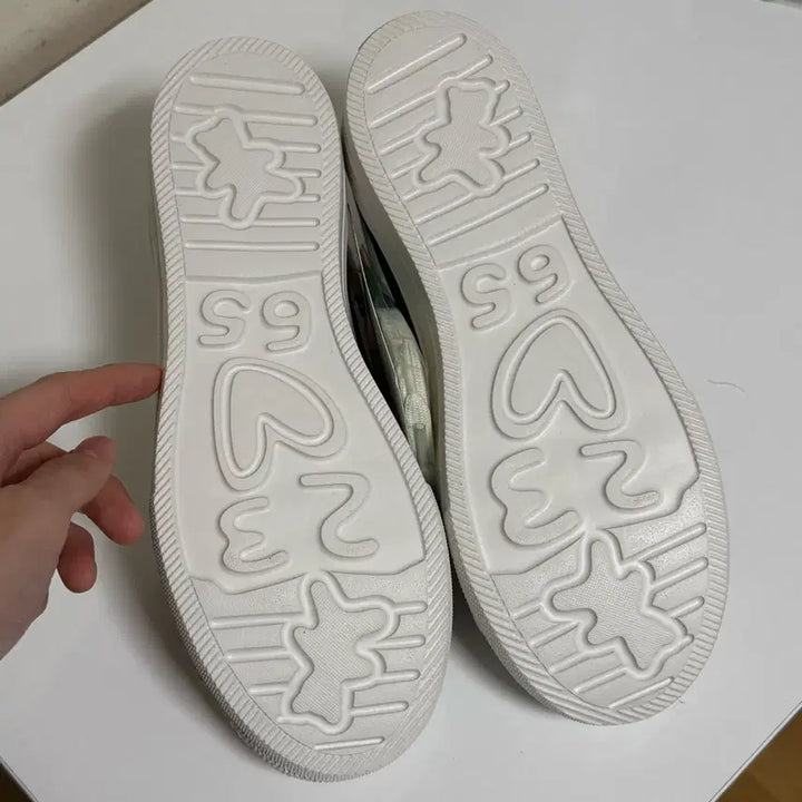 [BUNJANG] 23.65 Verylight White Sneakers / 23.65 Verylight 흰색 스니커즈 새상품