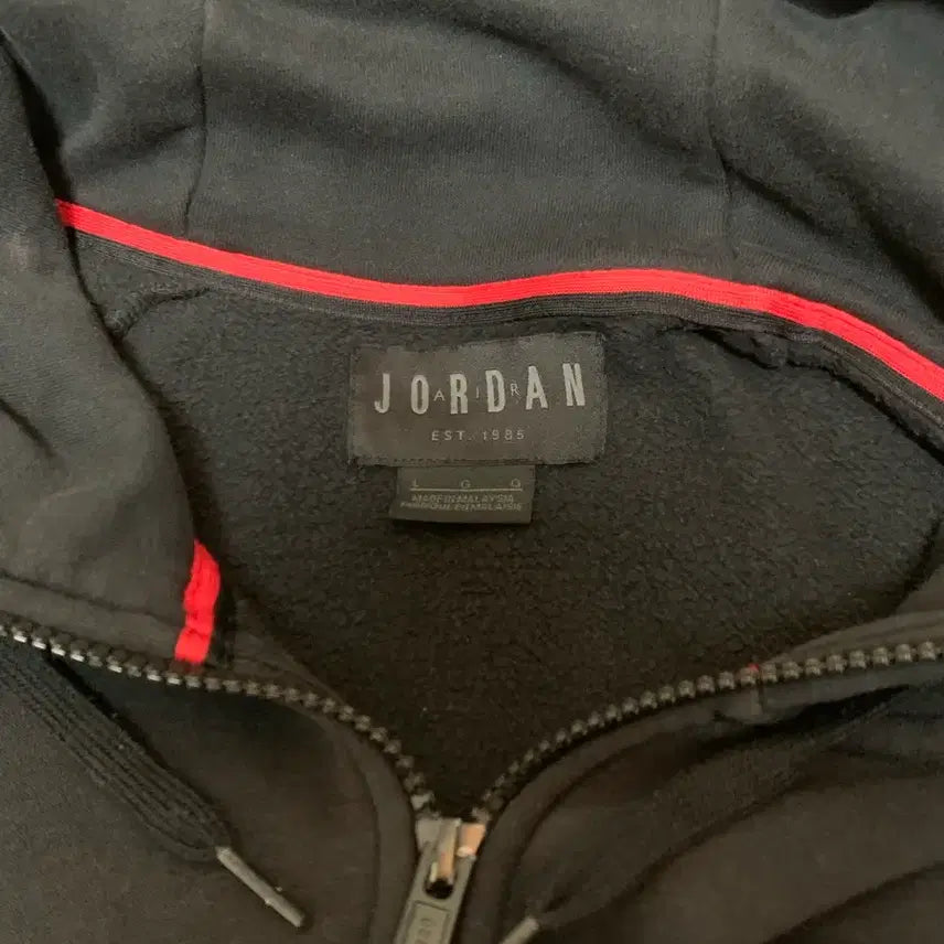[BUNJANG] Nike Jordan Jumpman Air Full-Zip Hoodie / 무료배송 나이키 조던 점프맨 에어 풀집 후드