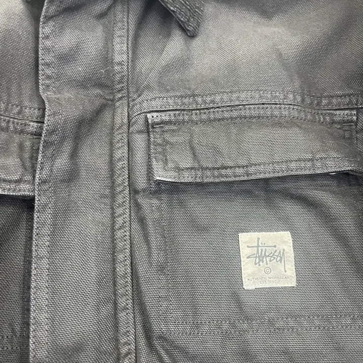 [BUNJANG] Stussy Washed Canvas Jacket / 스투시 워시드 캔버스 자켓