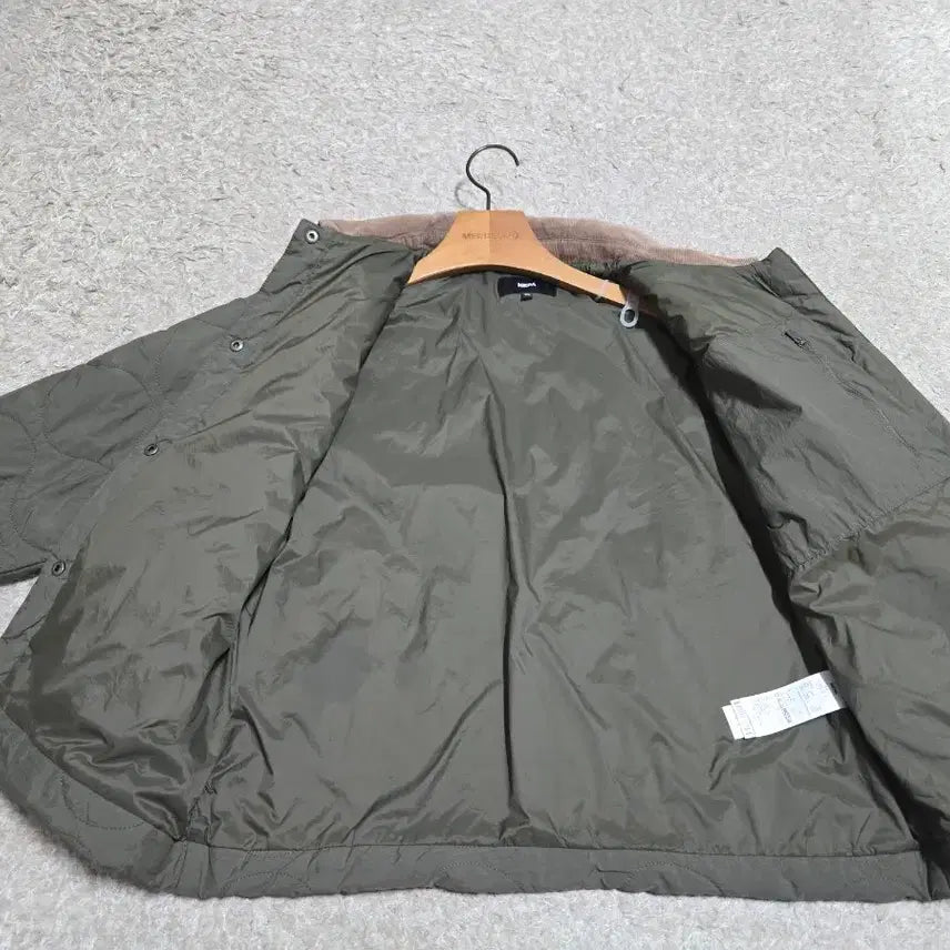 [BUNJANG] Nepa Lightweight Quilted Padding Jacket (Deep Khaki) / 여성95 24년식 네파 경량 퀼팅패딩 자켓(딥카키)