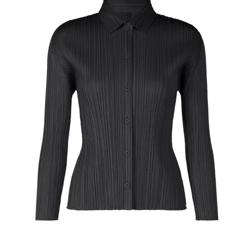 [BUNJANG] Pleats Please Top Shirts, Mist, Basic Line Collection / 새상품)플리츠플리즈 탑셔츠,미스트,베이직라인 인기컬러