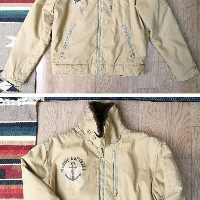[BUNJANG] HOUSTON Hooded Deck Jacket / 일본판 HOUSTON 휴스턴  후드 덱자켓38사이즈