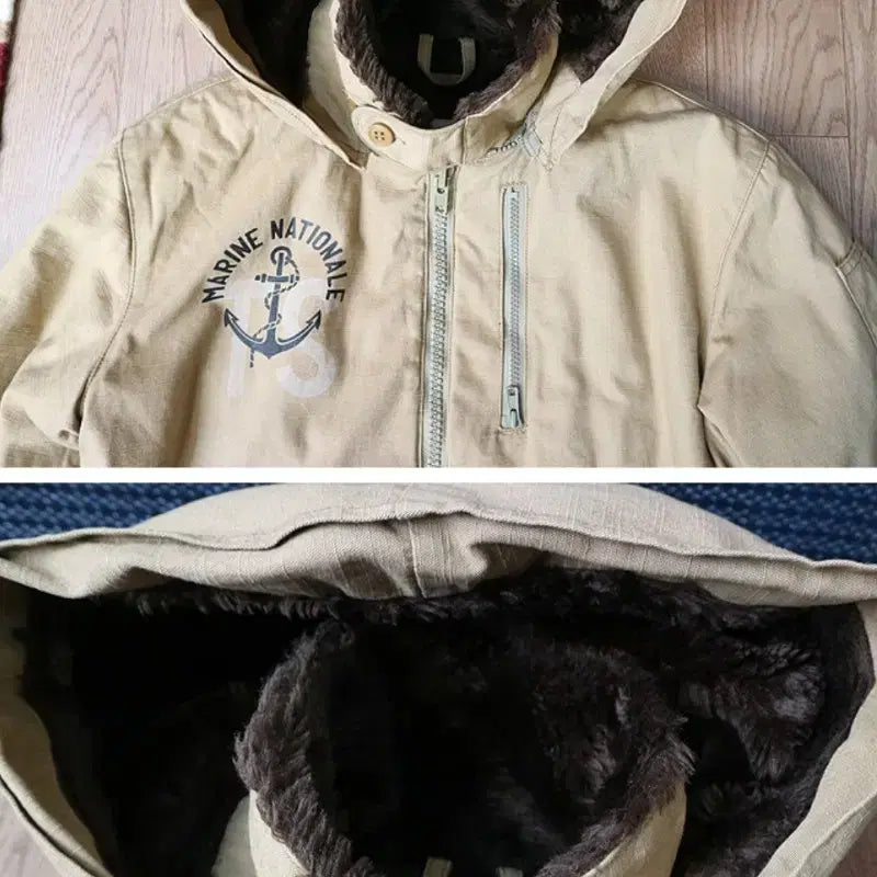 [BUNJANG] HOUSTON Hooded Deck Jacket / 일본판 HOUSTON 휴스턴  후드 덱자켓38사이즈