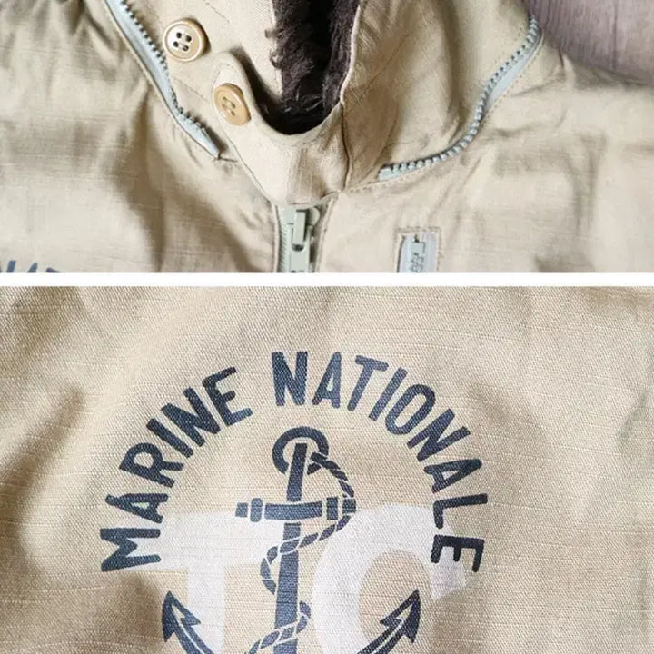 [BUNJANG] HOUSTON Hooded Deck Jacket / 일본판 HOUSTON 휴스턴  후드 덱자켓38사이즈