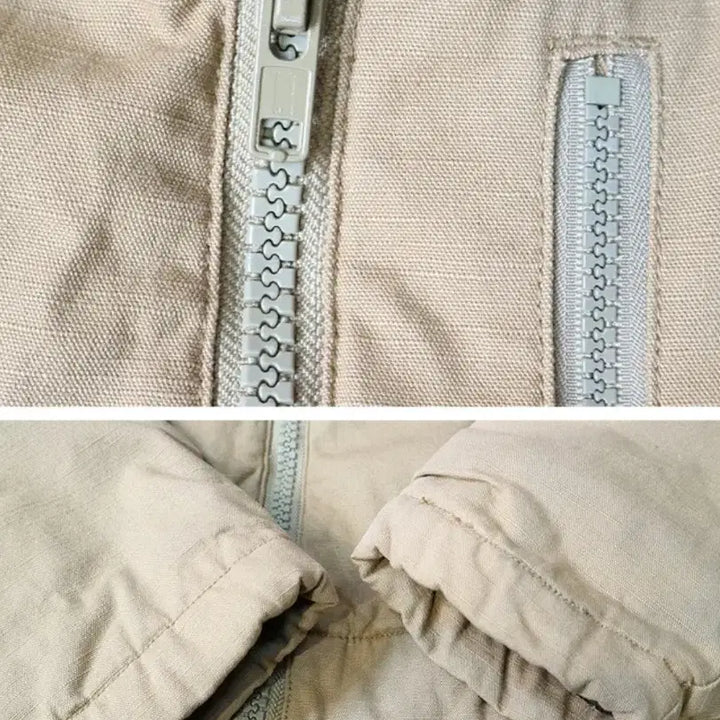 [BUNJANG] HOUSTON Hooded Deck Jacket / 일본판 HOUSTON 휴스턴  후드 덱자켓38사이즈