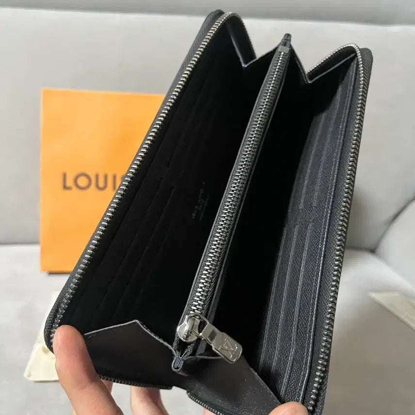 [BUNJANG] Louis Vuitton Eclipse Zippy Wallet / [새상품급,풀구성] 루이비통 이클립스 지퍼 장지갑