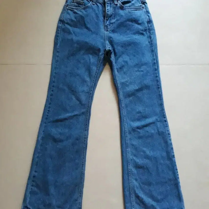 [BUNJANG] Common Unique Double M Semi-Bootcut Denim Jeans / 커먼유니크 , 부츠컷 데님 청바지 s