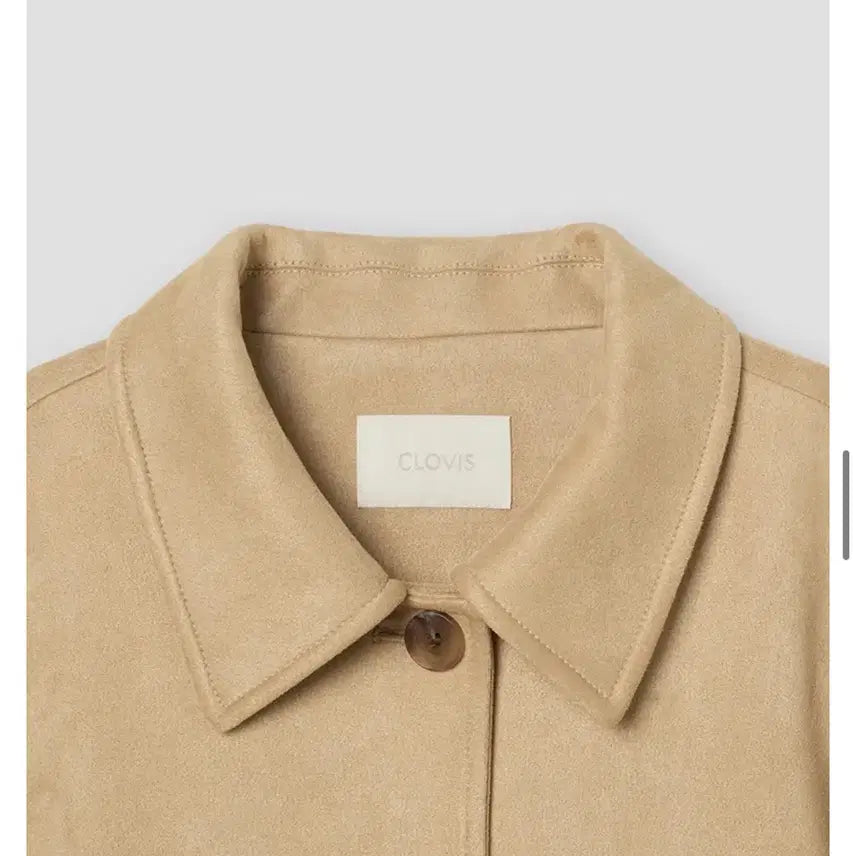 [BUNJANG] Clove Suede Camel Jacket / 클로브 스웨이드 카멜 자켓